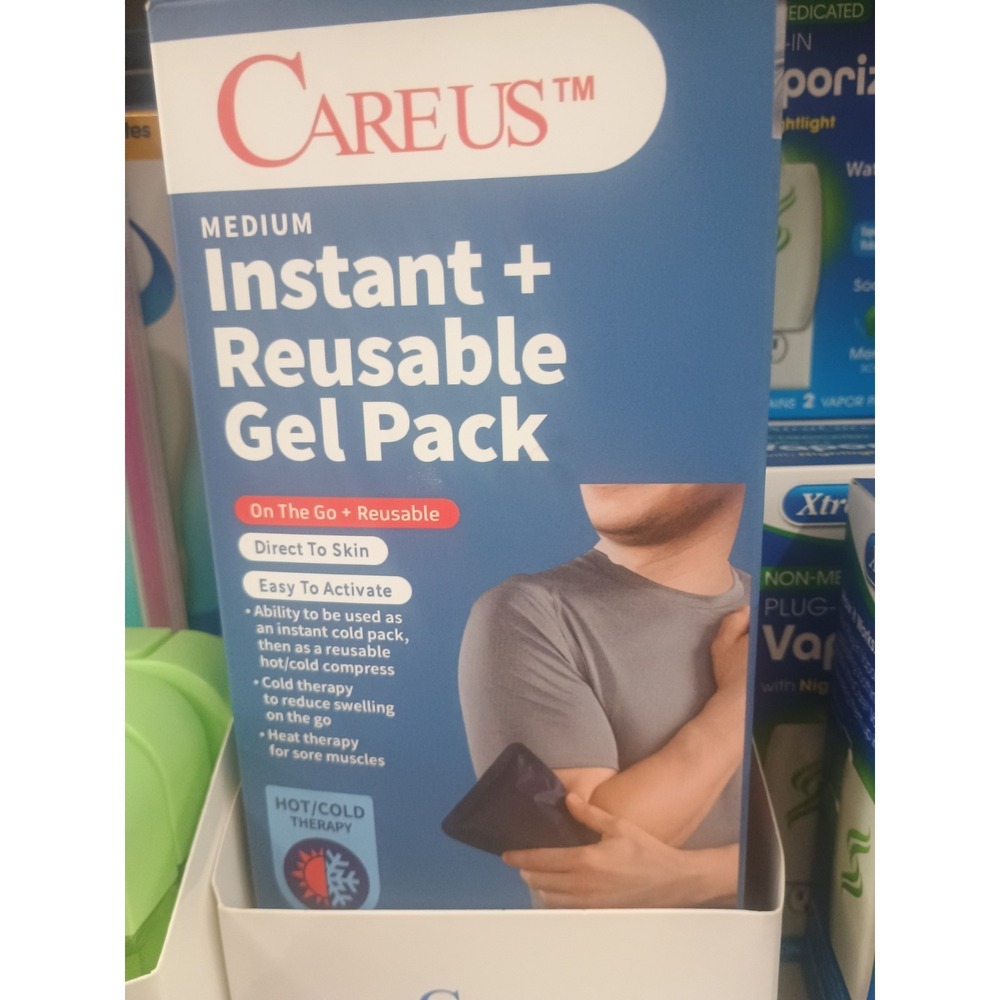 Lot Of 2 Instant Reusable Gel Pack. On The Go Reusable Easy To Activate